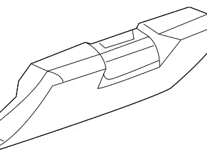 Access Panel Cover - Mazda (GHP9-66-9M0)