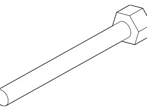 Egr Valve Bolt - Mazda (9XF0-01-157L)