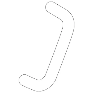 PCV Hose - Mazda (PEDD-13-895)