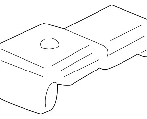 Seat Reinforced Anchor - Mazda (ZZM2-53-725)