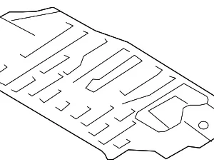 Rear Floor Pan - Mazda (TDY1-53-750B)
