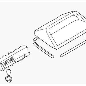 High Mount Lamp - Mazda (TC86-51-580B-05)