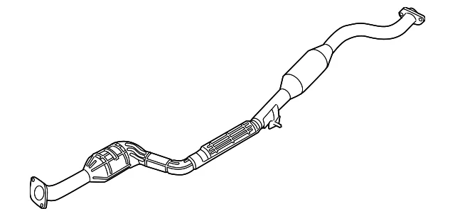 Catalytic Converter - Mazda (LFYH-20-55XC)