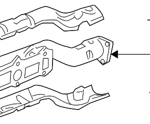 Exhaust Manifold - Mazda (N3H3-13-450G)