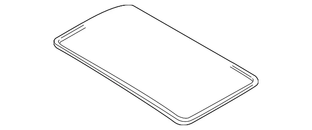 Sunroof Opening Trim - Mazda (ZZCA-68-915-32)