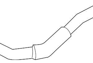 Vent Hose - Mazda (FP47-13-741)
