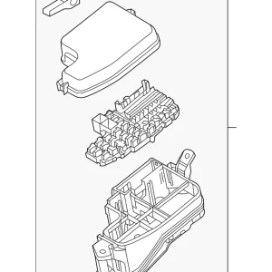 Fuse & Relay Box - Mazda (B62S-66-760)