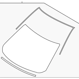 Windshield - Mazda (KN3P-63-900C)