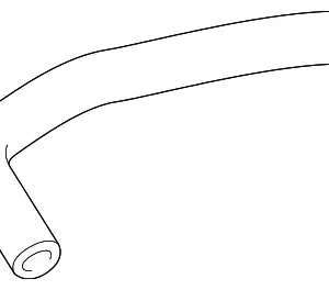 Coolant Hose - Mazda (TP01-19-9L1)