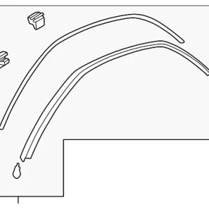 Drip Molding - Mazda (T001-50-510C)