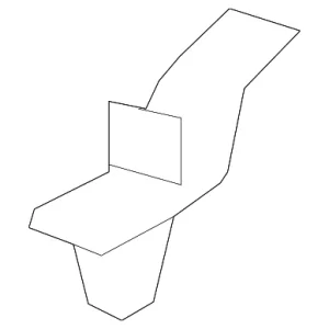 Drain Hose Clip - Mazda (EG22-69-923A)