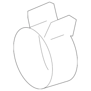 Suction Pipe Clamp - Mazda (GJ22-32-C27A)