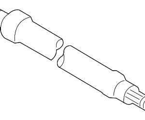 Shaft - Mazda (GG68-25-721)