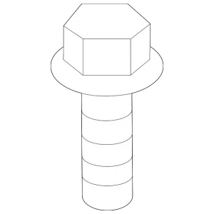 Mount Bracket Bolt - Mazda (9YA0-2A-824)