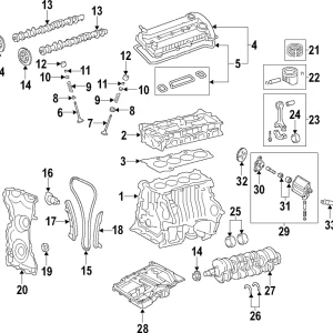 Cylinder Block - Mazda (LF95-10-300C)