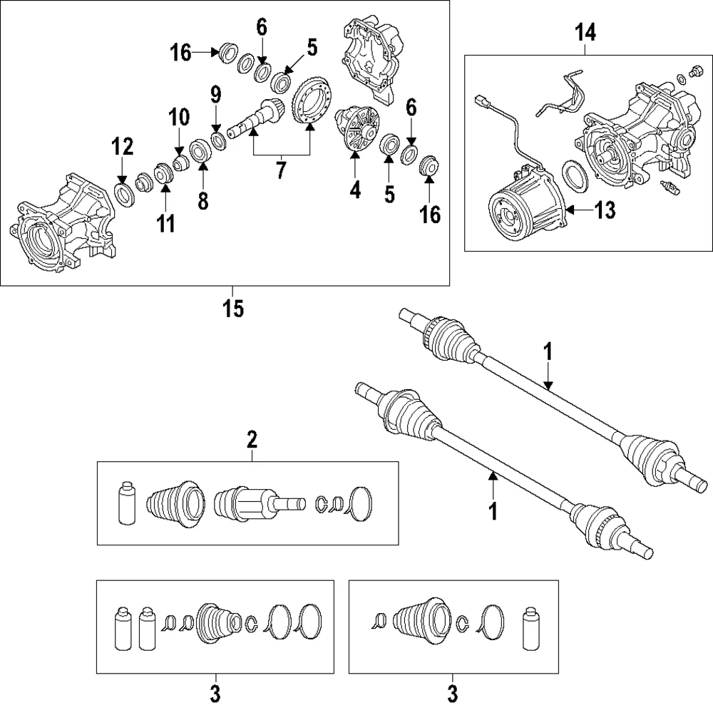 Front Pinion Bearing - Mazda (KA03-27-220)