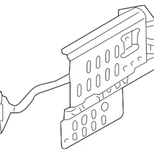 Radio Side Bracket - Mazda (GJ6E-66-9B0)