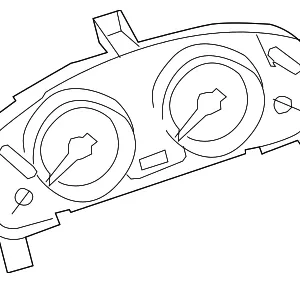 Cluster Assembly - Mazda (TD19-55-471B)