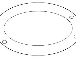 Blower Assembly Seal - Mazda (EC01-61-J12)