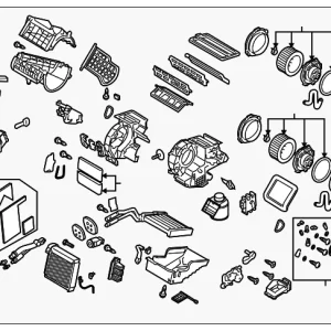 AC & Heater Assembly - Mazda (CCZ9-61-42YF)