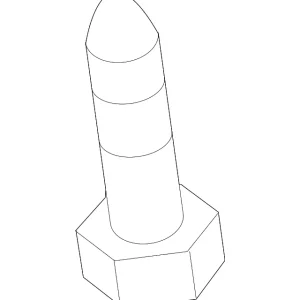Cover Screw - Mazda (9074-00-612)