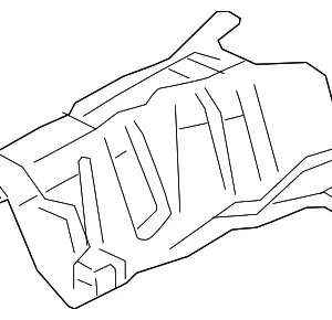 Rear Shield - Mazda (DB3B-56-444A)