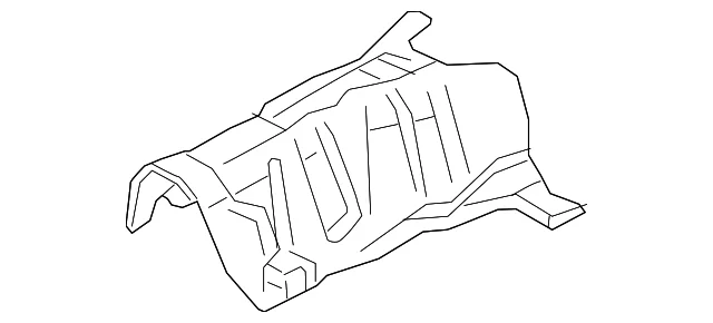 Rear Shield - Mazda (DB3B-56-444A)
