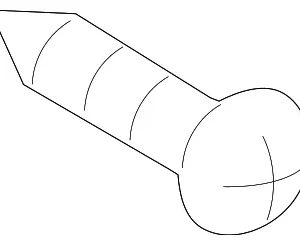 Lever Screw - Mazda (BBM2-88-651)