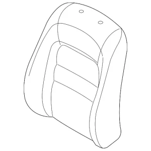 Seat Back Cover - Mazda (GP9A-88-181A-02)