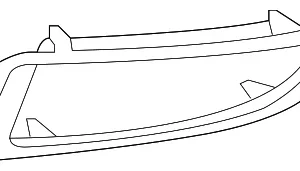 Bezel - Mazda (BR5H-50-C12)