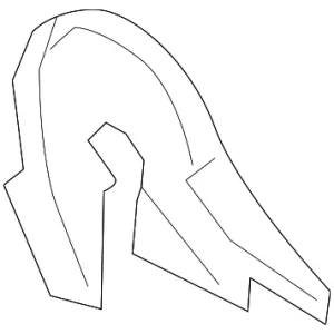 Hinge Cover - Mazda (BN8P-88-1F4-02)