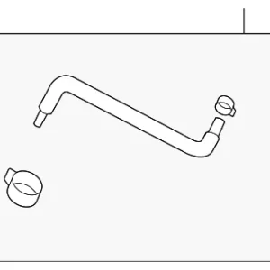 Vacuum Hose - Mazda (L33E-20-380A)