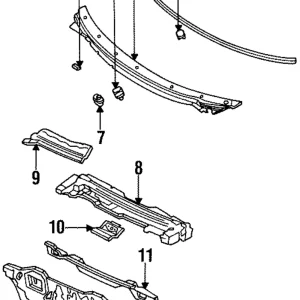 Edge Guard Pad - Mazda (GA2A-50-7E6A)