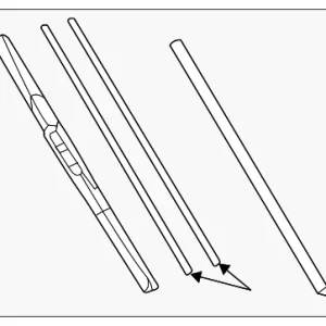 Wiper Blade - Mazda (KD37-67-330)