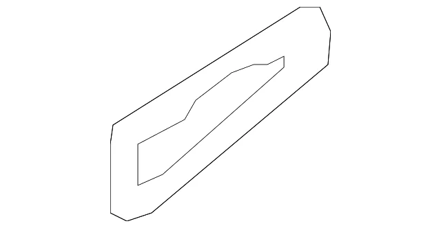 Handle Base Gasket - Mazda (VA40-73-414)