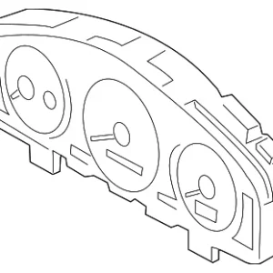 Cluster Assembly - Mazda (LE49-55-430)