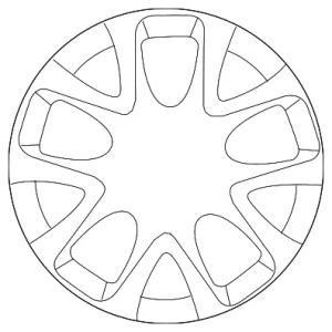 Wheel, Alloy - Mazda (9965-21-8080)