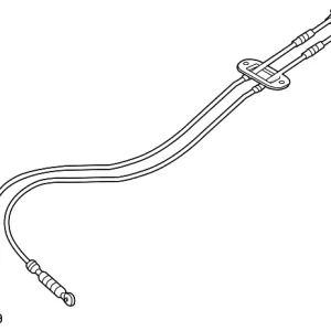 Control Cable - Mazda (EF91-46-500B)