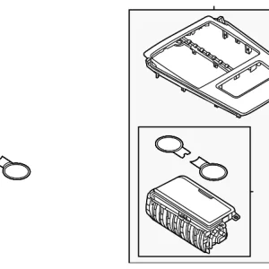 Console Panel - Mazda (KEMH-64-340)