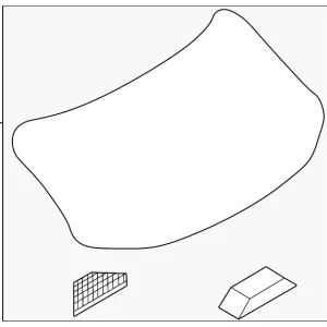 Lift Gate Glass - Mazda (DGH9-63-930A)