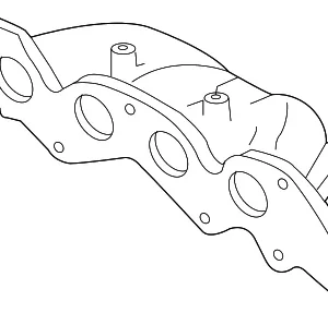 Exhaust Manifold - Mazda (ZZD1-13-450)