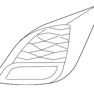 Lamp Bezel - Mazda (BBN2-50-C11C)