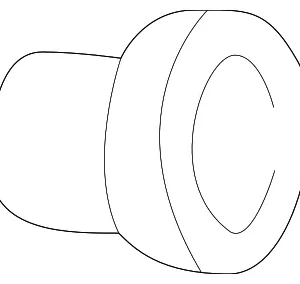 Washer Pump Gasket - Mazda (EC01-76-667)