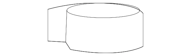 Outlet Hose Clamp - Mazda (ZY98-15-182)
