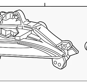 Turn Signal Lamp - Mazda (B45A-51-350A)