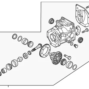 Differential - Mazda (MA28-27-100A)