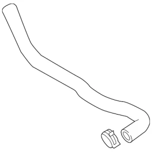 Lower Hose - Mazda (P51B-15-18Y)