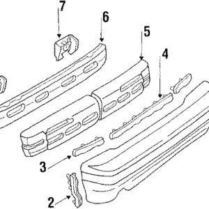 Reinforcement Bracket - Mazda (FB01-50-280)