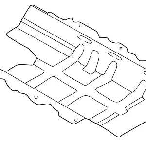 Oil Pan Baffle - Mazda (K801-10-402B)