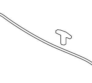 Rear Weather-Strip - Mazda (VA40-56-760)